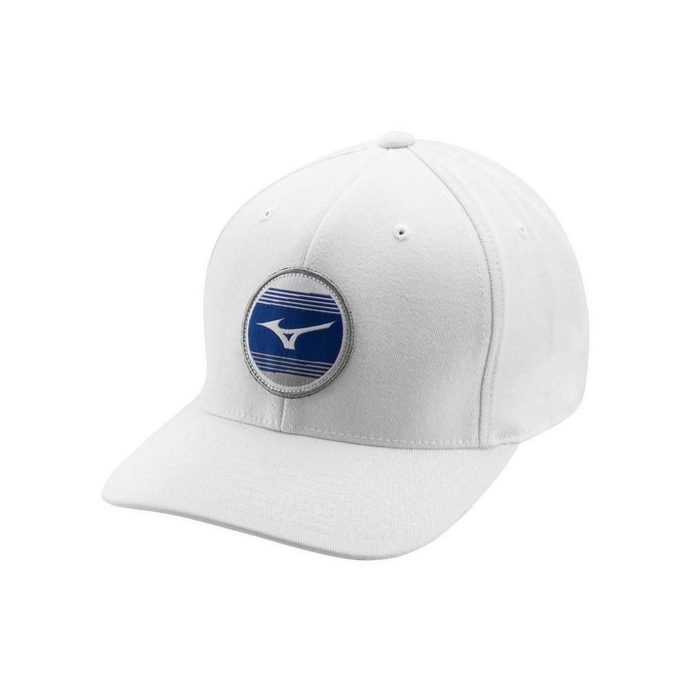 Mens Mizuno 919 Snapback Golf Hat White Philippines (IRMDAU983)